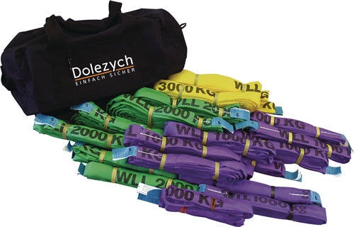 Rundschlingen-Set DIN EN 1492-2 20-teilig DOLEZYCH