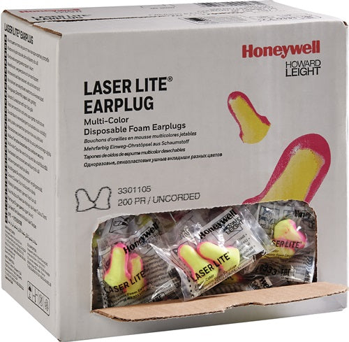 Gehörschutzstöpsel Laser Lite EN 352-2 SNR 35 dB 200 Paar / Box HONEYWELL HOWARD LEIGHT