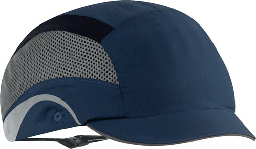 Anstoßkappe Aerolite® 53-64 cm marineblau Schirmlänge ca 25 mm EN 812:2012 JSP