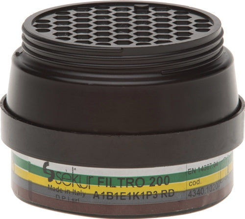 Mehrbereichskombifilter 200 A1B1E1K1-P3 f EKASTU - VPE: 4