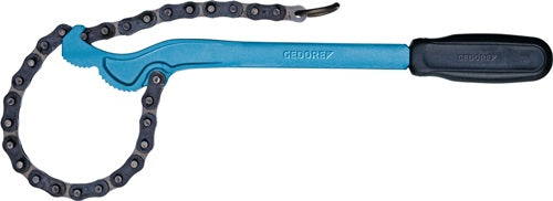 Kettenrohrzange 120 Gesamtlänge 355 mm Spannweiße 17-114 mm für Rohre 3/8-4 ? GEDORE