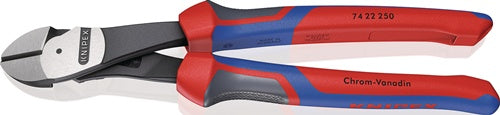 Kraftseitenschneider Länge 250 mm Form 2 Mehrkomponenten-Hüllen KNIPEX