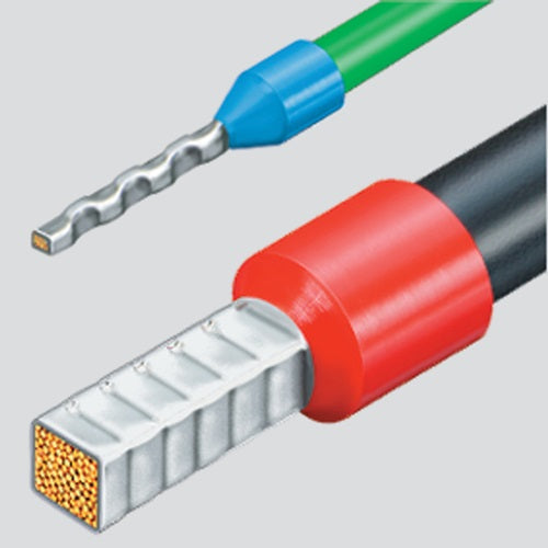 Crimpzange Gesamtlänge 190 mm 008 - 100 (AWG 28 - 7) mm² brüniert Mehrkomponenten-Hüllen KNIPEX – Ansicht 6