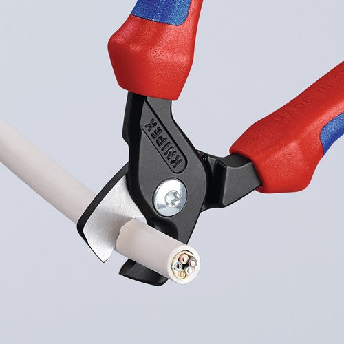 Kabelschere Länge 160 mm Mehrkomponenten-Hüllen KNIPEX – Ansicht 3