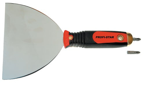 Schraubgriffspachtel Breite 150 mm Magnet-Bit-Halter PH2 2-K-Griff rostfrei