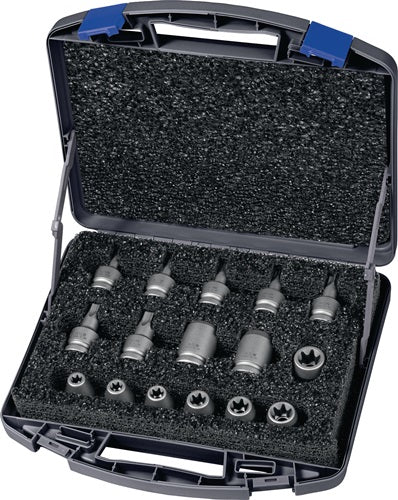 Kraftsteckschlüsselsatz 720 E TX 16 OL 16-teilig 1/2 ? T/E ASW