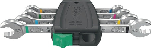 Doppelmaulschlüsselsatz Joker 6005 4 Set 1 4-teilig SW6-13 mm legierter Werkzeugstahl WERA