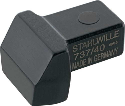 Anschweiß-Einsteckwerkzeug 737/40 14 x 18 mm Anschweißbreite 25 mm Chrom-Alloy-Stahl STAHLWILLE