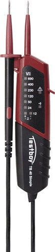 Spannungs-/Durchgangsprüfür 40 Simple 12-690 V AC/DC CAT IV 300 V / CAT III 600 V TESTBOY