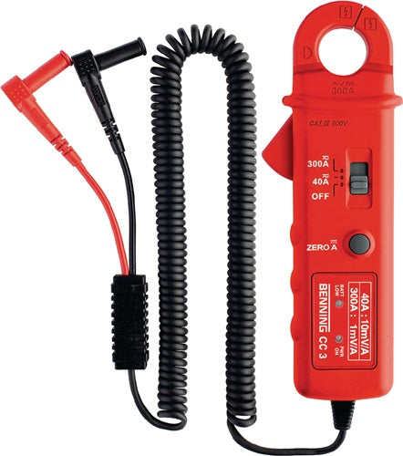 AC/DC-Stromzangenadapter CC 3 02 - 300 A Wechselstrom / Gleichstrom Zangenöffnung max 25 mm BENNING