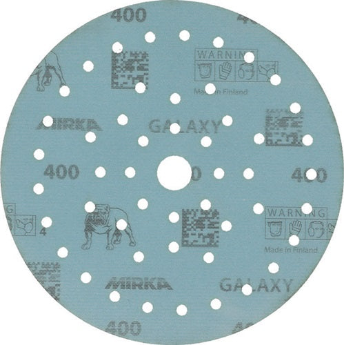 Haftschleifscheibe GALAXY Grip Multifit 150 mm Körnung 400 für Holz / Metall / Lack / Kunststoff Keramik/Korund Lochanzahl