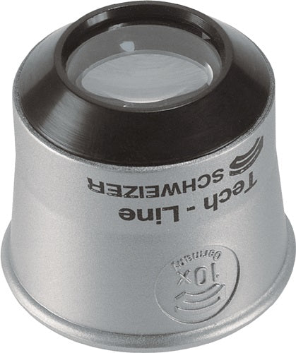 Uhrmacherlupe Tech-Line Vergrößerung 15x Linsen-Ø 163 mm SCHweißER
