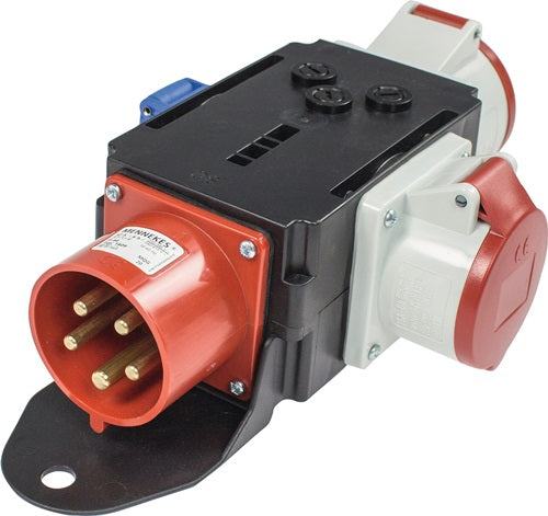 CEE-Adapter MIXO MOSEL 1xCEE-Stecker 400V 32 A 5-polig IP44 AS-SCHWABE