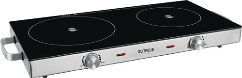 Glaskeramik Doppel-Kochplatte COOK 4010 1800 W1000 W stufenlos GUTFELS