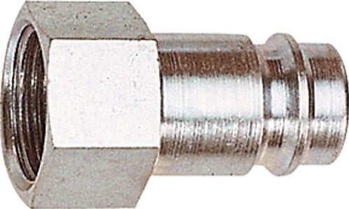 Stecknippel Stahl gehärtet/vern Stecker DN 10 Innengewinde G 1/4 ? RIEGLER - VPE: 10