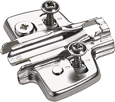 Kreuzplatte STA vernD=30mm D5x12mm mEuroschrauben HETTICH