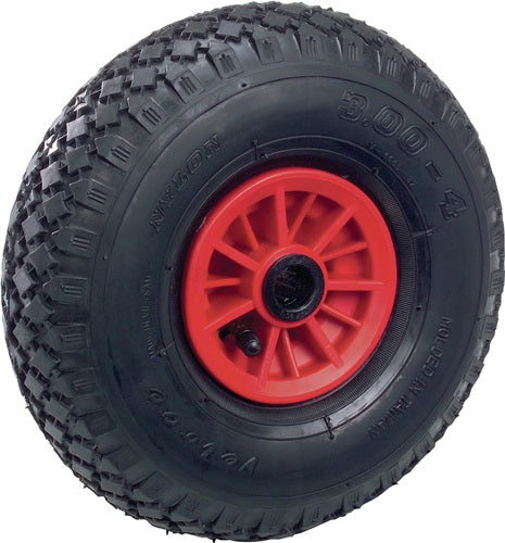 Luftrad 70100 Rad-Ø 260 mm Tragfähigkeit 200 kg Ersatzrad Block 2 PR Gleitlager FETRA