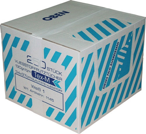 Putztuchvliesstoff L370xB340camm weiß 250St/Ktr ITEX