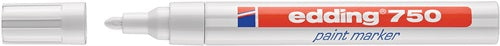 Lackmarker 750 weiß Strichbreite 2-4 mm Rundspitze EDDING - VPE: 10