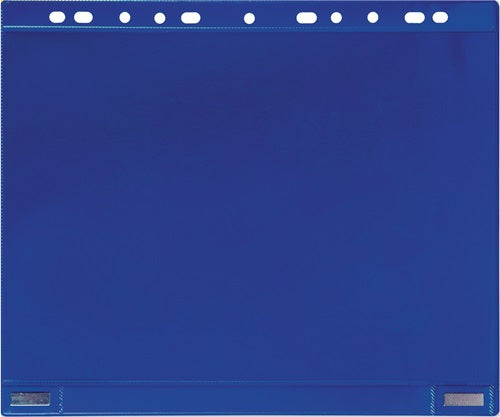 Magnetische Sichttasche B265xH315mm blau für Format DIN A4 TARIFOLD