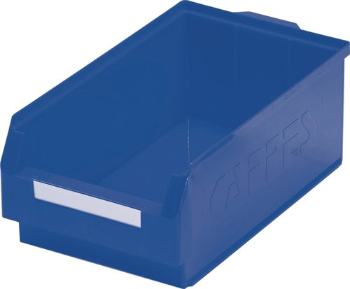 Sichtlagerkasten L500xB300xH200mm PE blau RASTERPLAN