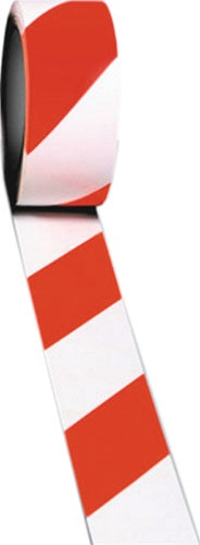 Bodenmarkierungsband Easy Tape PVC rot/weiß Länge 33 m Breite 50 mm Rolle ROCOL