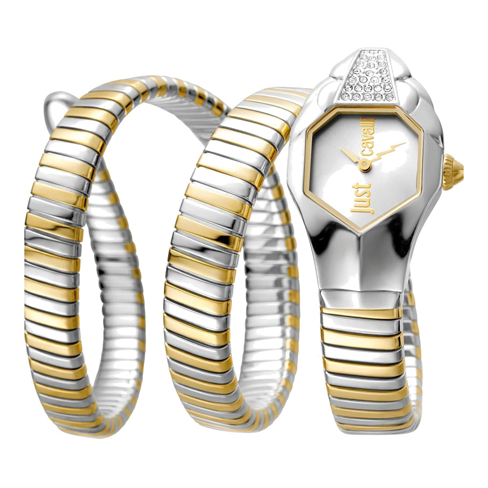 Just Cavalli Glam Snake JC1L022M0045 Damenuhr