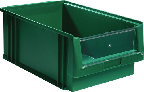 Sichtlagerkasten PLK L500xB315xH200mm PP grün LA-KA-PE – Ansicht 3