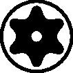 Schraubendreher 367 TORX BO Größe T 7 BO Klingenlänge 60 mm 2-Komponentengriff Rundklinge WERA – Ansicht 4