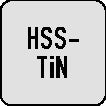 Spiralbohrer DIN/ANSI TypN A022 D397mm HSS profilgeschlBlank/TiN Zylschaft - VPE: 10 – Ansicht 5
