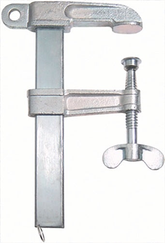 Polschweißzwinge 600 A 168 mm mit Flügelmutter