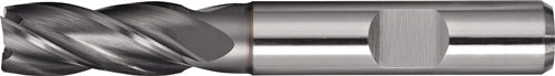 Schaftfräser DIN 844 TypN D.14mm HSS-Co8 TiCN Weldon Z.4 kurz TECWERK
