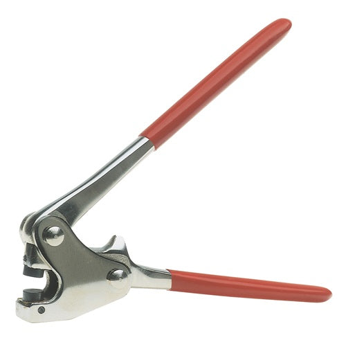 Plombenzange Länge 170 mm für Plomben Ø 10 mm vernickelt Kunststoffüberzug