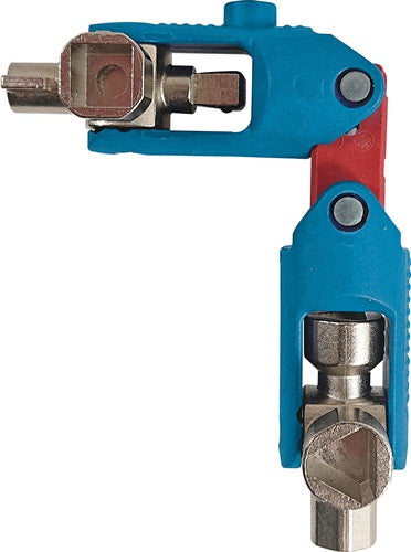 Doppel-Schaltschrankschlüssel SuBMaker Quadro Plus 14 Funktionen Bitaufnahme SCHUEBO – Ansicht 3