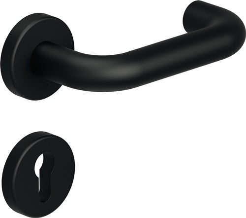 Halbgarnitur 111PBR22230 PA 90m 4-KT8mm 431-480mm Schutzrosetten HEWI