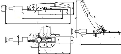 Schubstangenspanner Größe 15 BESSEY – Ansicht 4