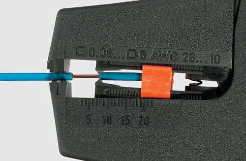 Automatikabisolierzange Stripax® 16 Länge 190 mm 6 - 16 (AWG 10 6) mm² weißMÜLLER – Ansicht 3