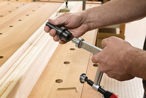 Werkbank-Adapter für Bohr-Ø 16 mm passend zu 20 mm BESSEY – Ansicht 4