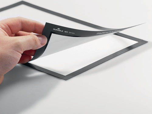 Magnetrahmen DIN A4 schwarz selbstklebende Rückenfolie 2 St/VE DURABLE – Ansicht 3
