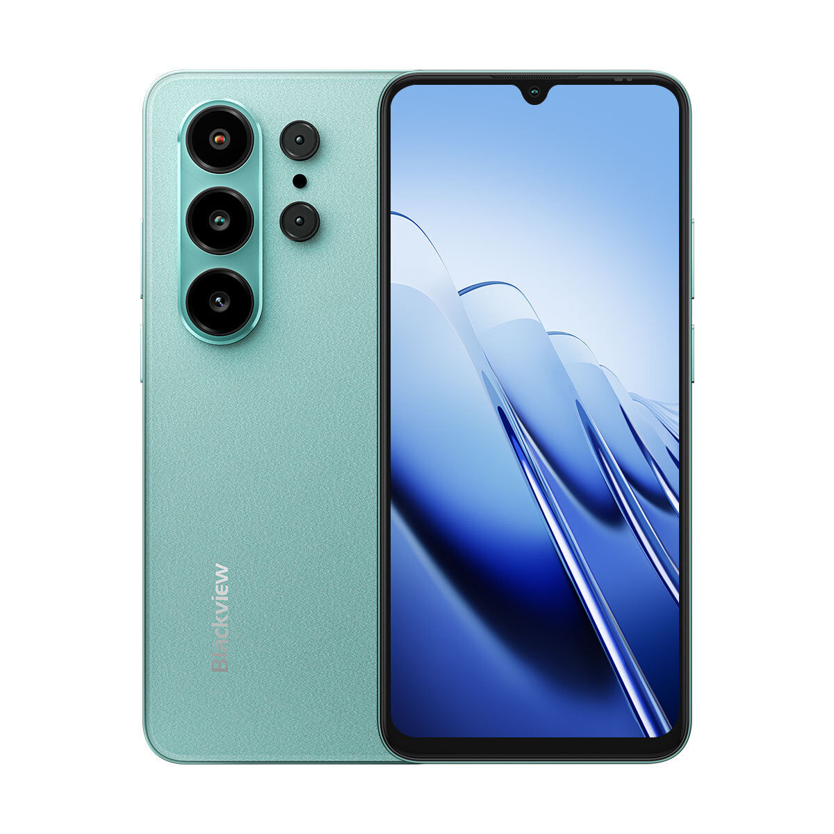 Blackview Wave 10 Smartphone in Grün, 32GB RAM + 128GB ROM, 6,88" 120Hz Display, Android 16, 32MP Kamera, 5000mAh Akku