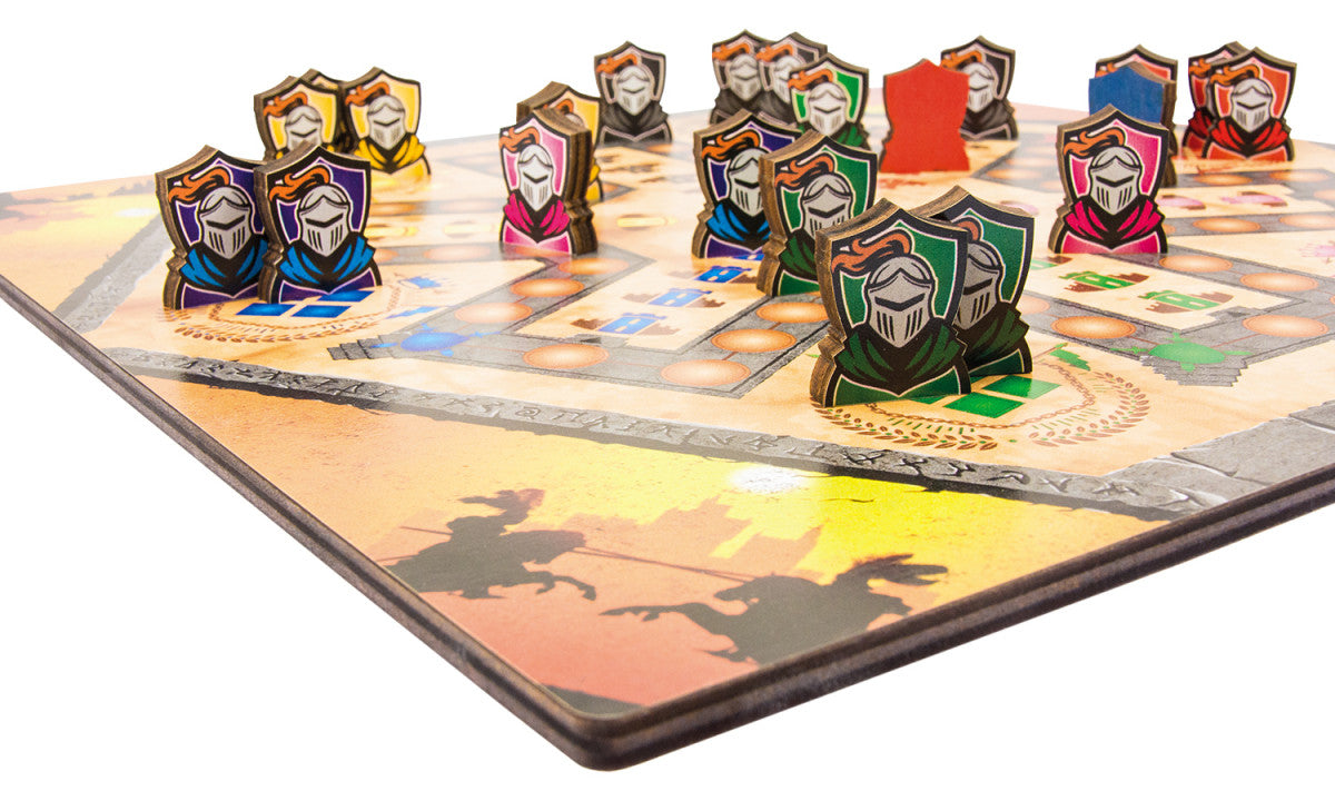 Brettspiel Ritter-Ludo (Ludo of Lords) – Ansicht 4