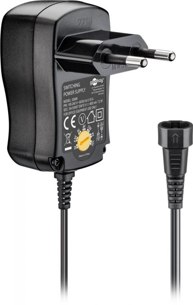 EcoFriendly Universal Netzteil 600 mA 3-12 V mit 8 DC + 1 USB Adapter Netzstecker – Ansicht 3