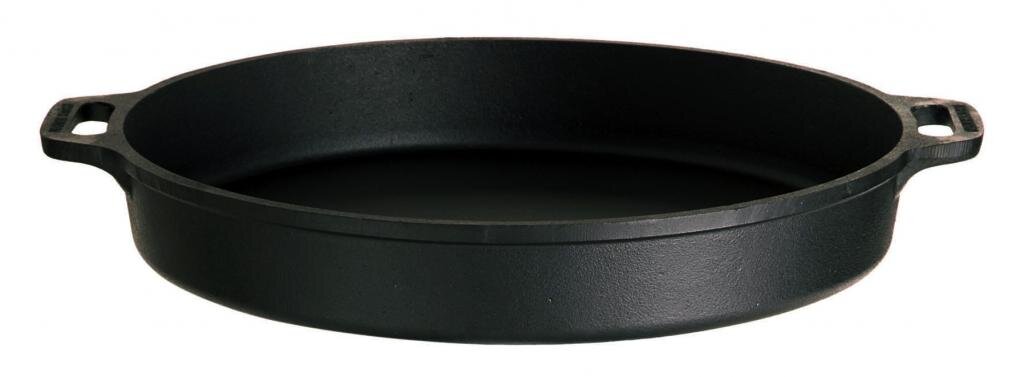 Hockerkocher + Gusseisenpfanne Ø 40 cm - ideal für Camping und Profiköche – Ansicht 4