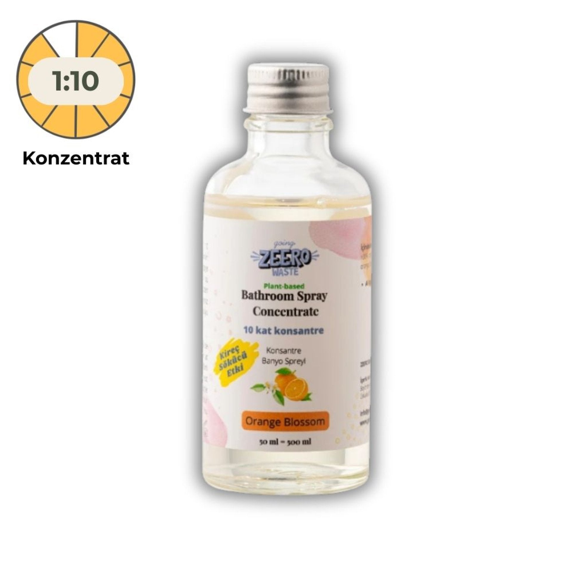 Badezimmer-Reinigungsspray Orangenbluete Superkonzentrat – cuelli