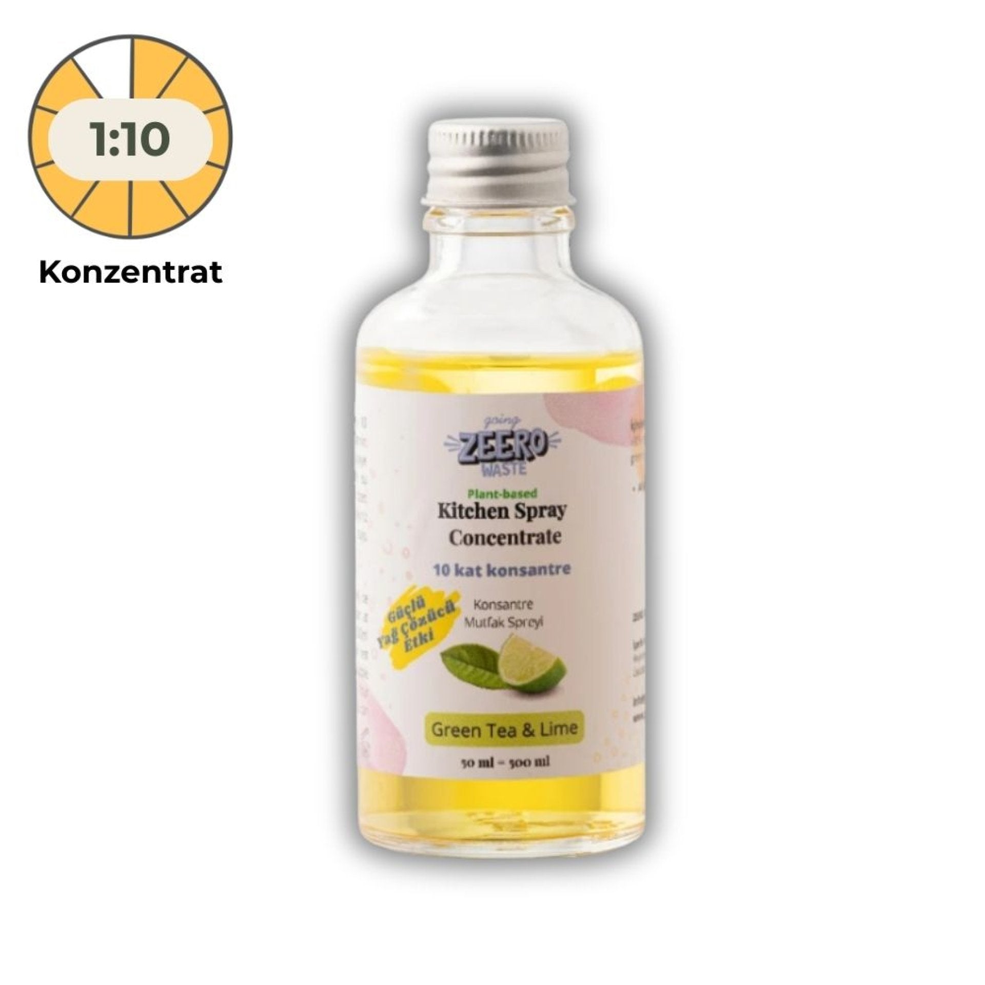 Kuechenreinigungsspray Limette Eukalyptus Superkonzentrat – cuelli