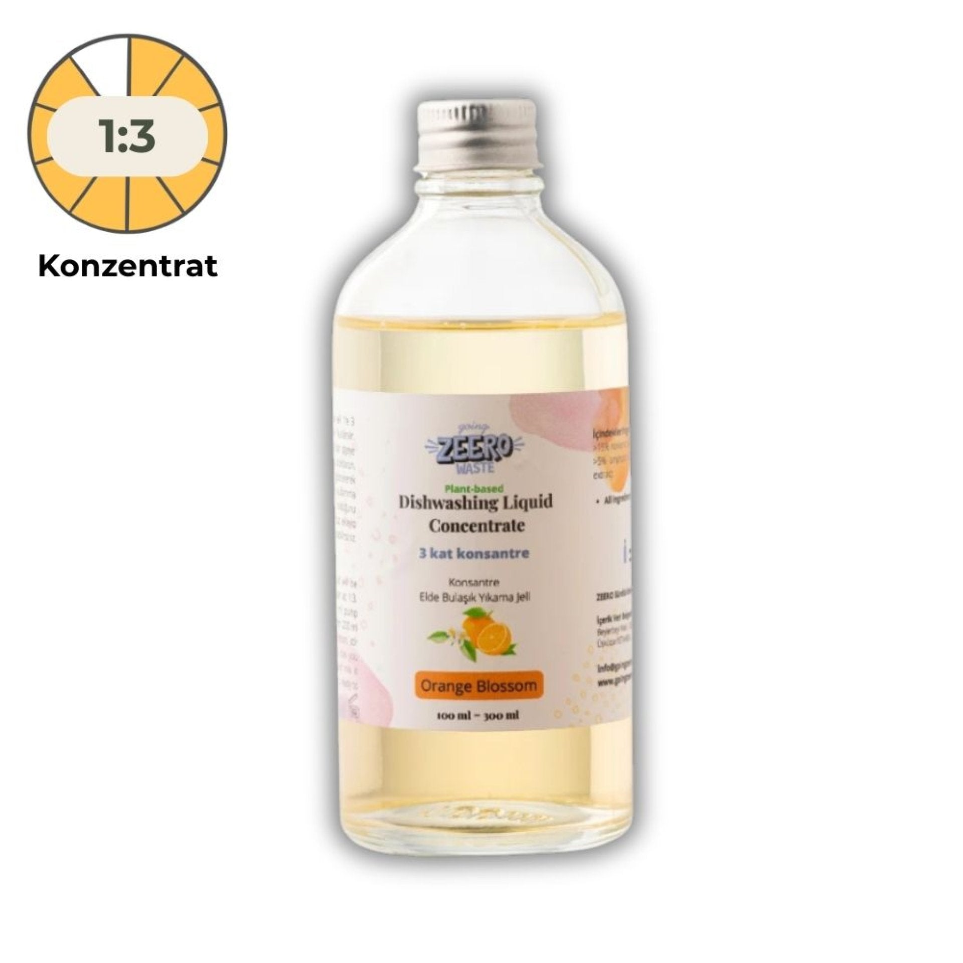 Handgeschirrspuelmittel Superkonzentrat Orangenbluete – cuelli