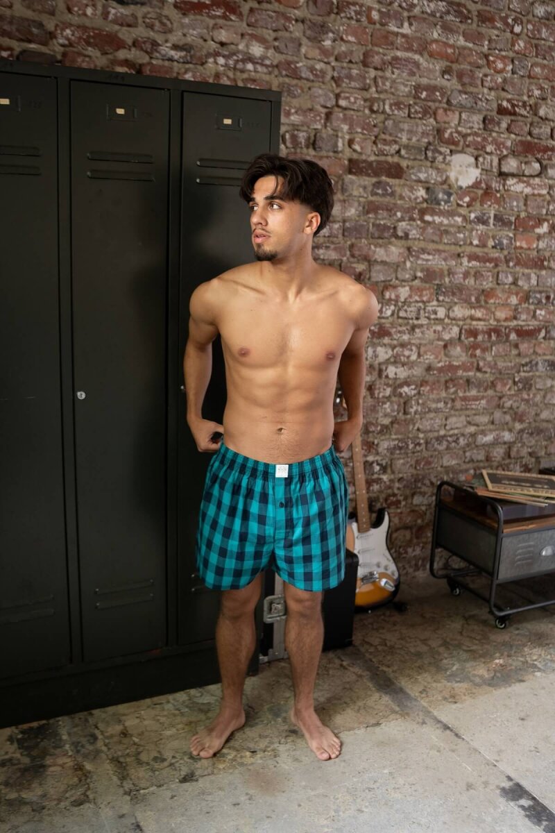 MG-1 Boxershorts MG-43-622 Größe M 5er Pack Herren Unterhosen Baumwolle – Ansicht 8