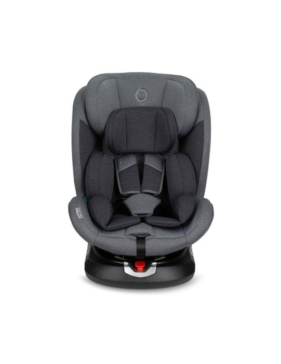 MoMi EMI Drehbarer Kindersitz für Kinder von 40 bis 150 cm, Grau – Ansicht 2