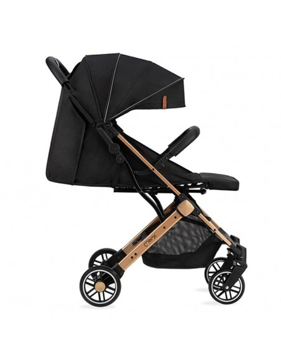 MoMi ESTELLE Buggy in Schwarz - leicht, wendig und verstellbar – Ansicht 2