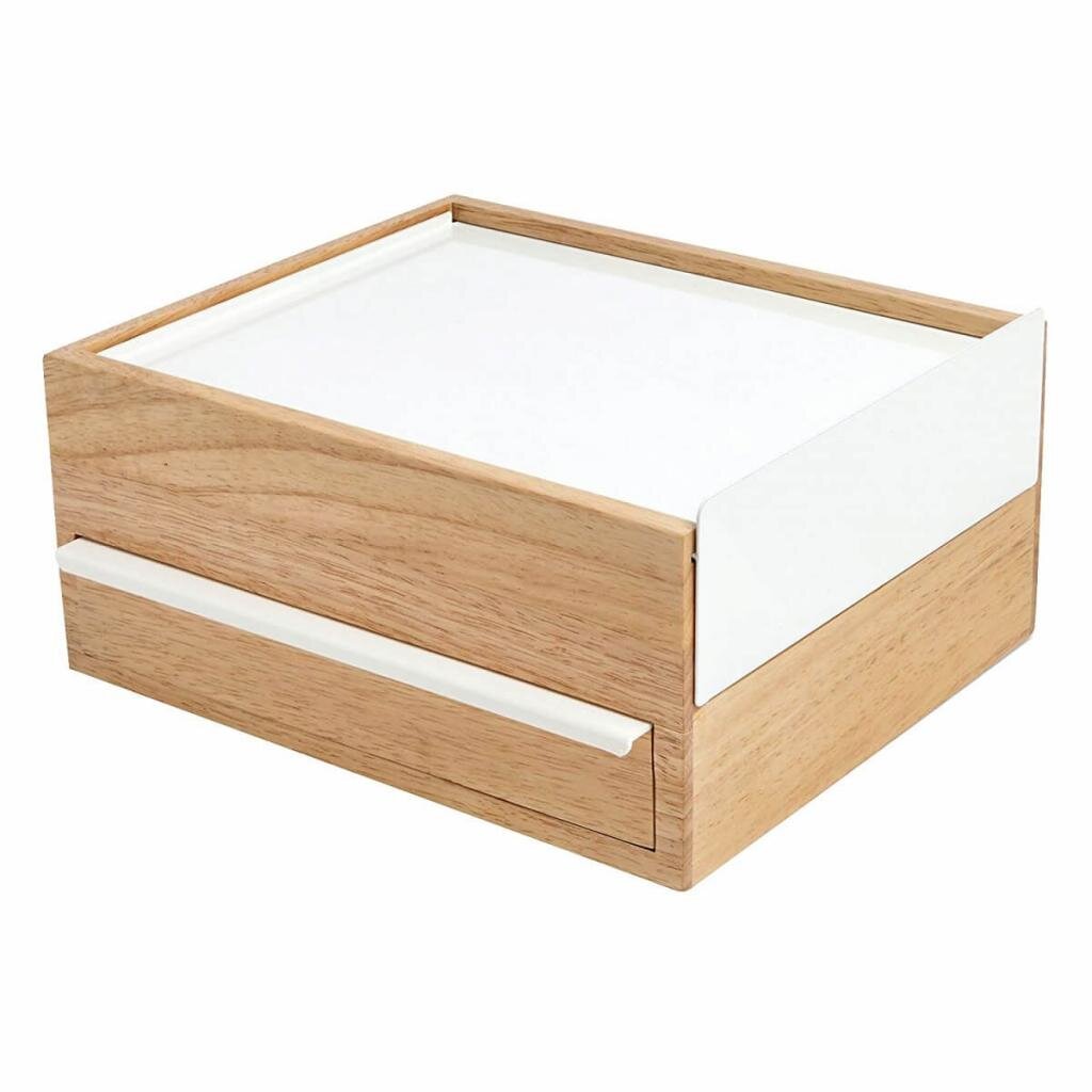 Umbra STOWIT Schmuckkasten 290245-668 in weiß / Holz Design Schmuckbox Etui Aufbewahrung – Ansicht 2